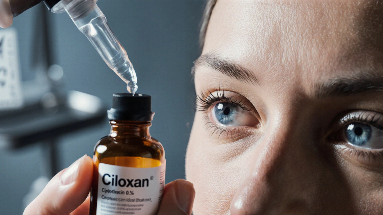 Ciloxan (Ciprofloxacine) vs alternatives : guide comparatif des solutions ophtalmiques