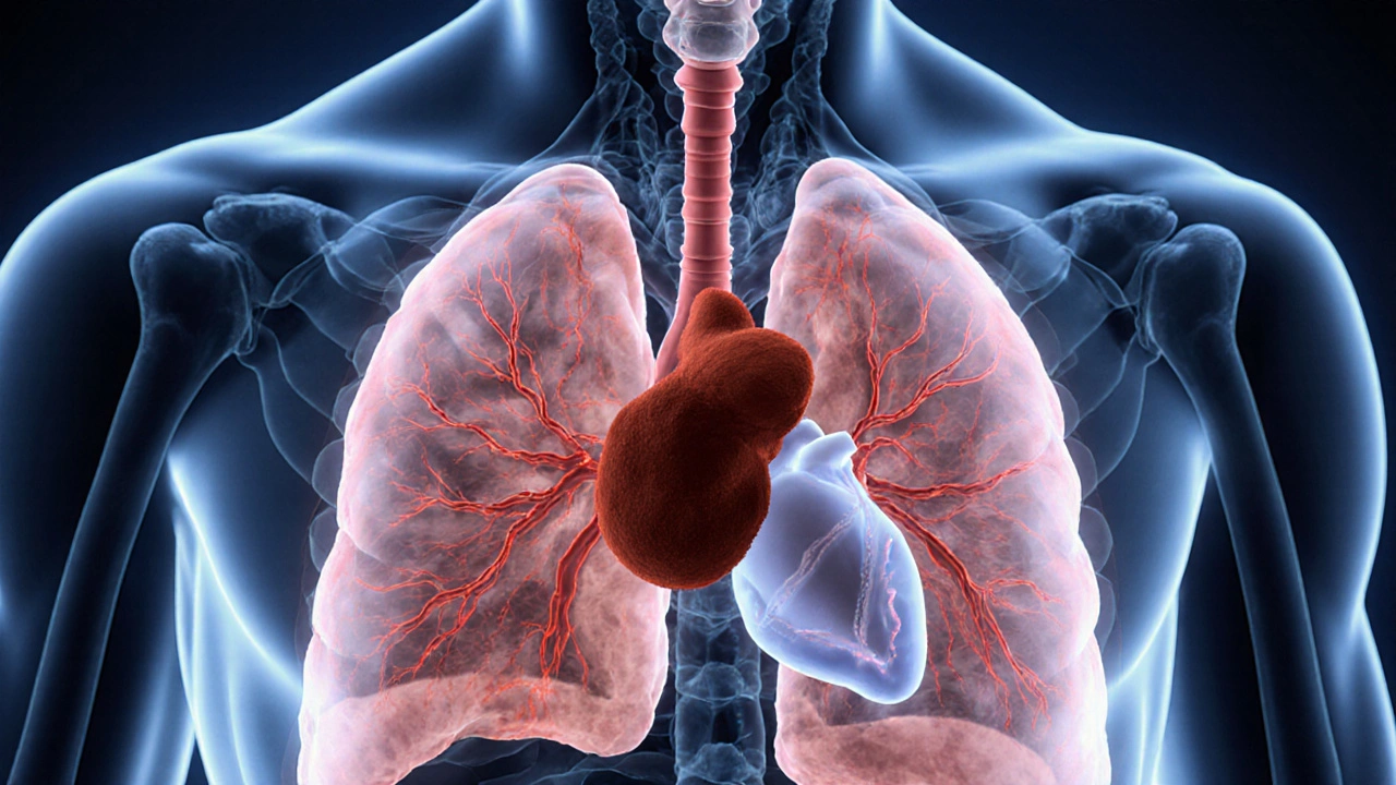 Effets de l'embole pulmonaire sur le cœur et les poumons