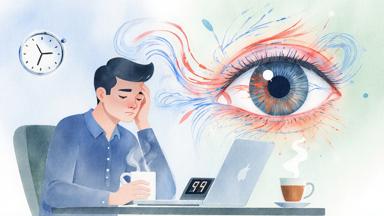 Existe‑t‑il réellement un lien entre hypertension oculaire et myokymie ?