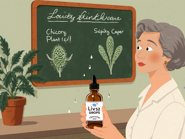 Liv.52 Drops (Chicorée, Capparis) : comparaison avec les alternatives hépatoprotectrices