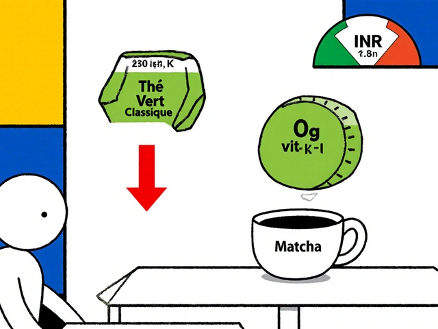 Thé vert et warfarine : comment cela affecte la coagulation et le INR