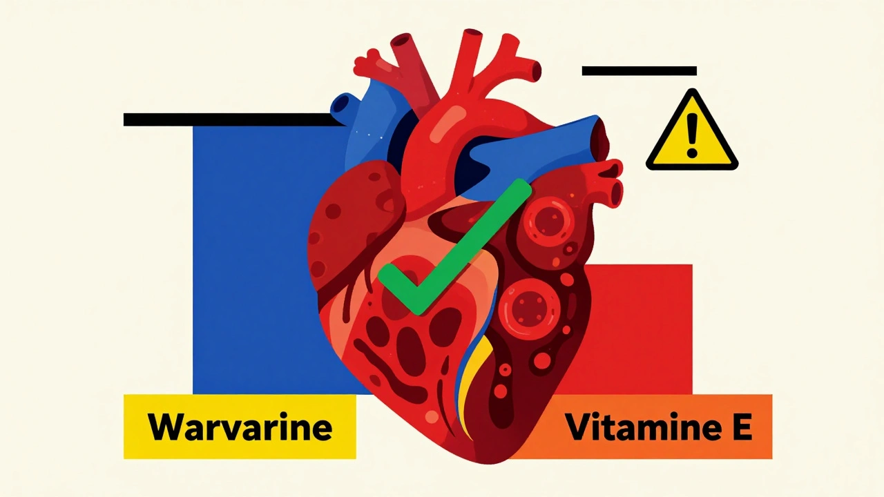 Vitamine E et Warfarine : Risques accrus de saignement