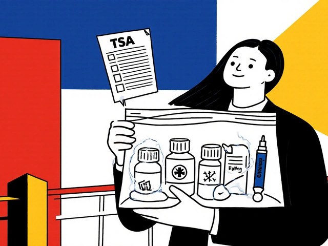 Comment passer la sécurité aéroportuaire avec des médicaments liquides et fournitures médicales