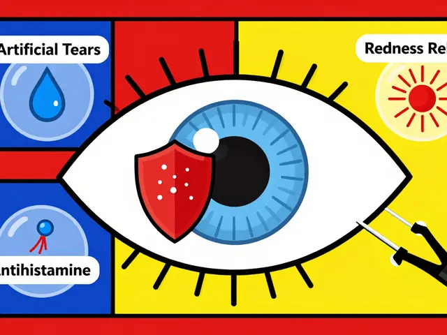 Comment choisir des collyres sans ordonnance pour les allergies, la sécheresse et la rougeur des yeux