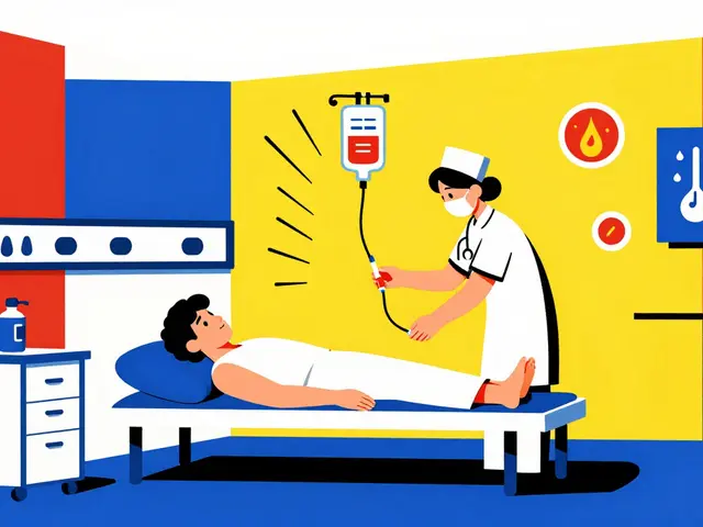 Réactions aux perfusions biologiques : prévention et gestes d'urgence