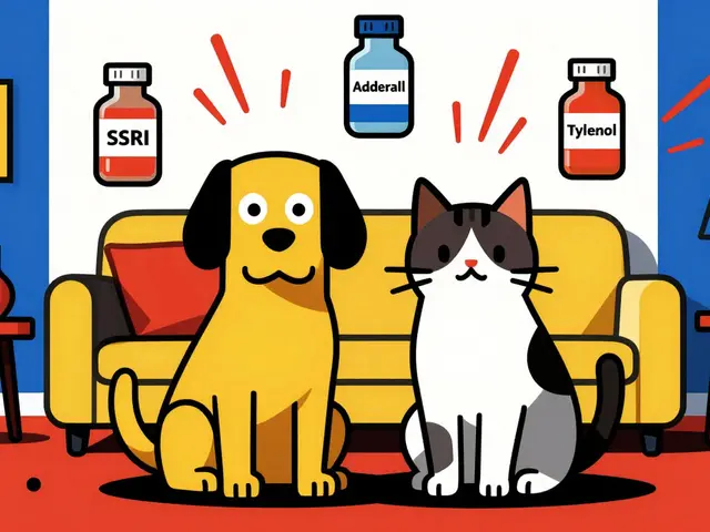 Comment reconnaître une surdose chez les animaux de compagnie causée par des médicaments humains