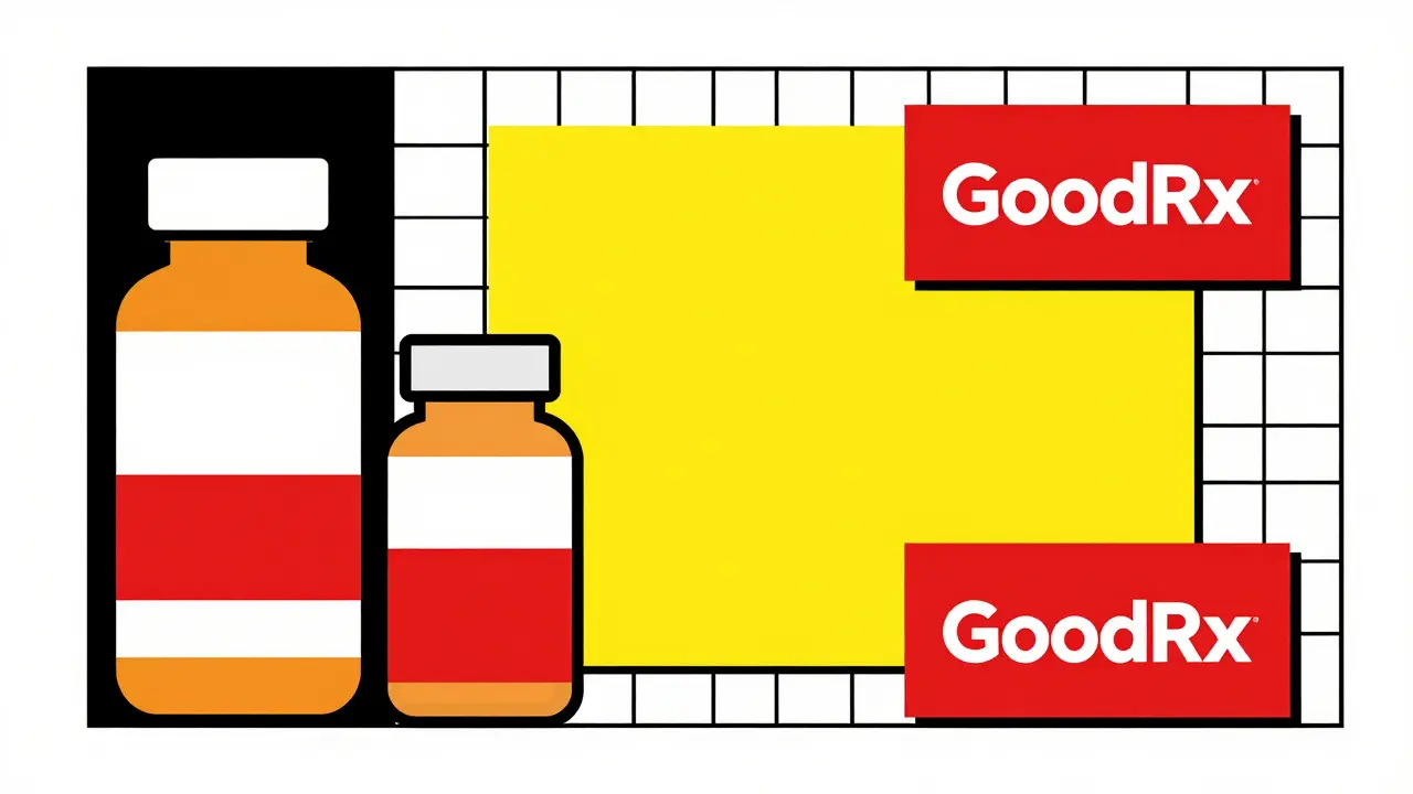 Représentation géométrique des économies sur les médicaments