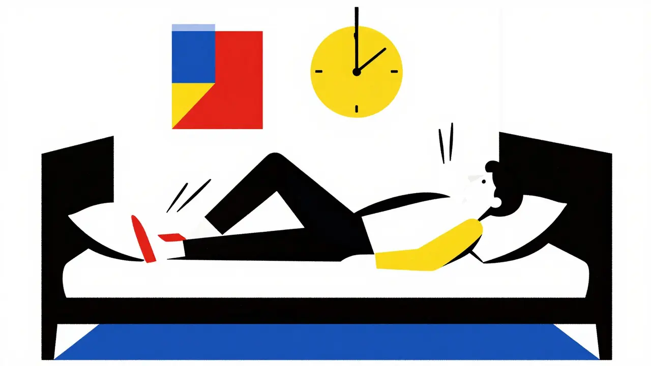 Syndrome des Jambes Sans Repos : Perturbations du Sommeil et Thérapie Dopaminergique